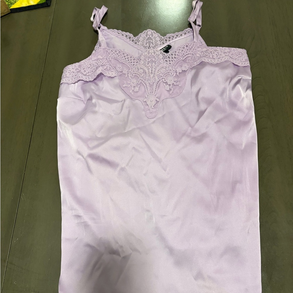 Torrid Lilac Lace Detail Chemise